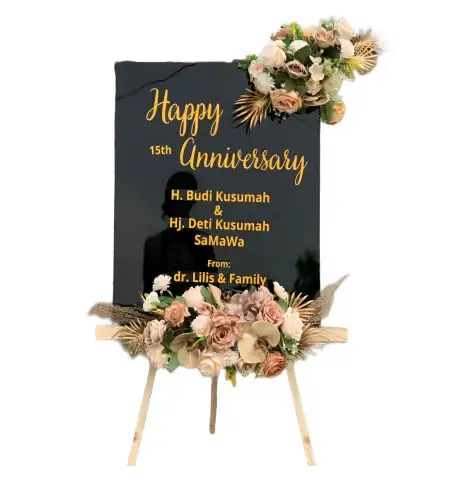 Papan Bunga Akrilik Mangkualam