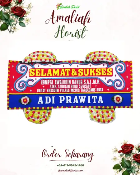 Papan Bunga Ucapan Selamat Mangkualam